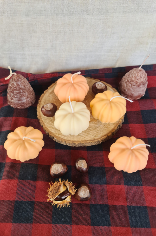 Candele zucca - immagine 5