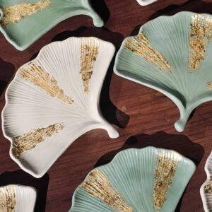 Vassoio Foglia Ginkgo