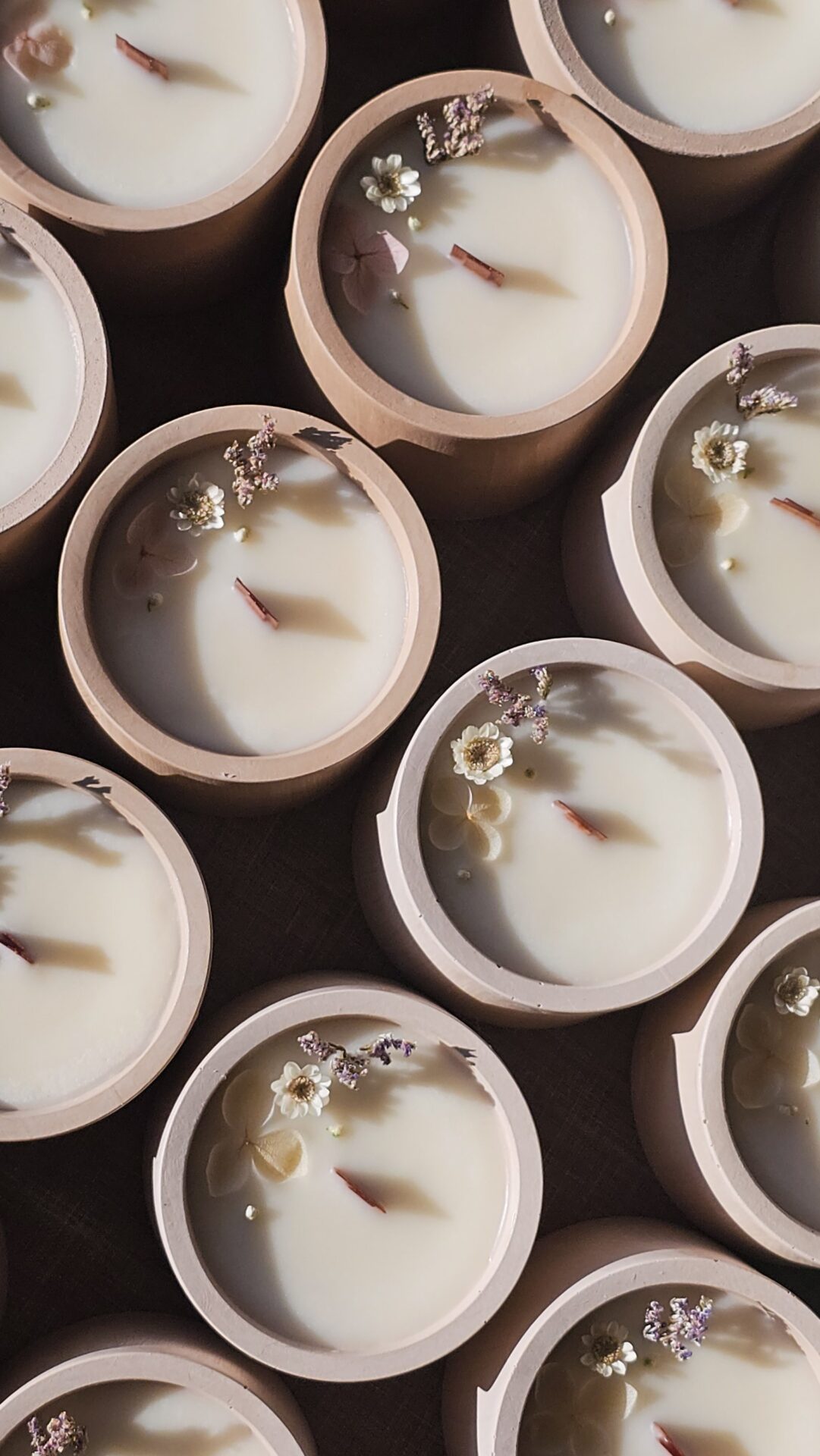 Candela con Semi di Fiori - immagine 2