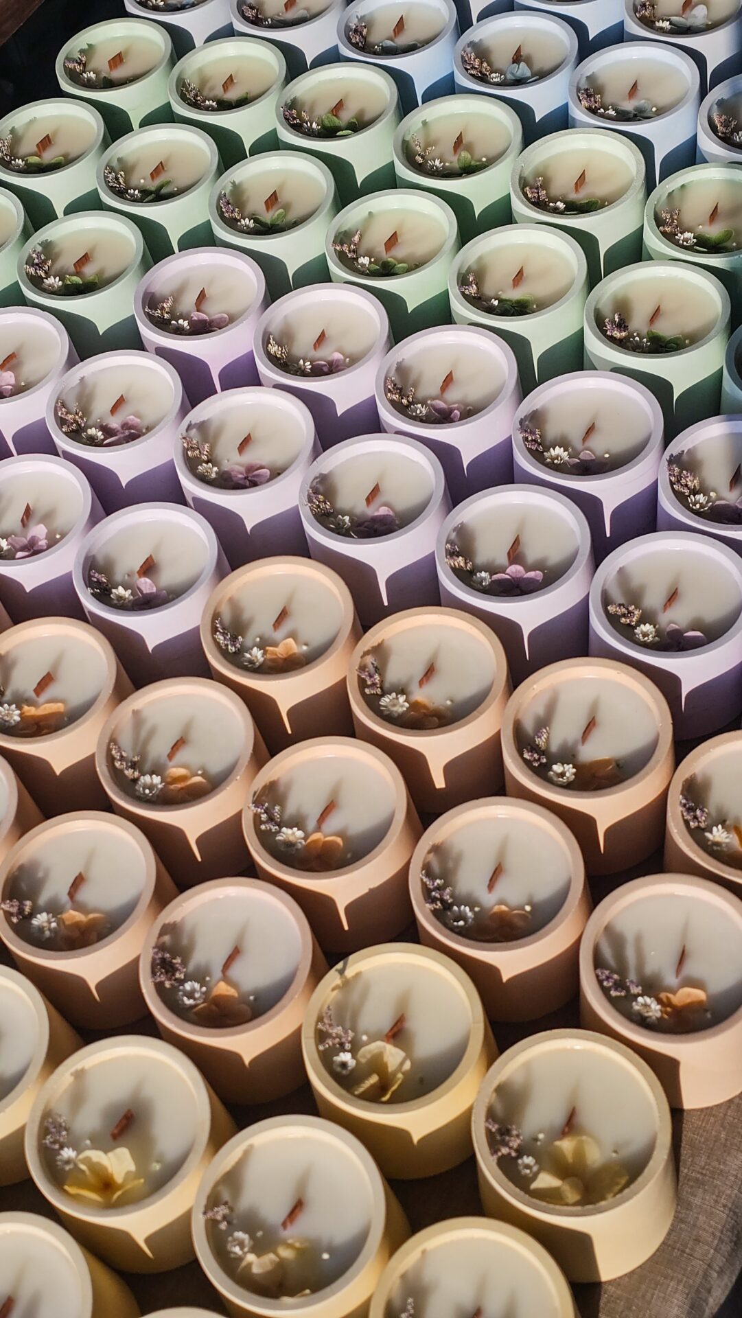 Candela con Semi di Fiori - immagine 9