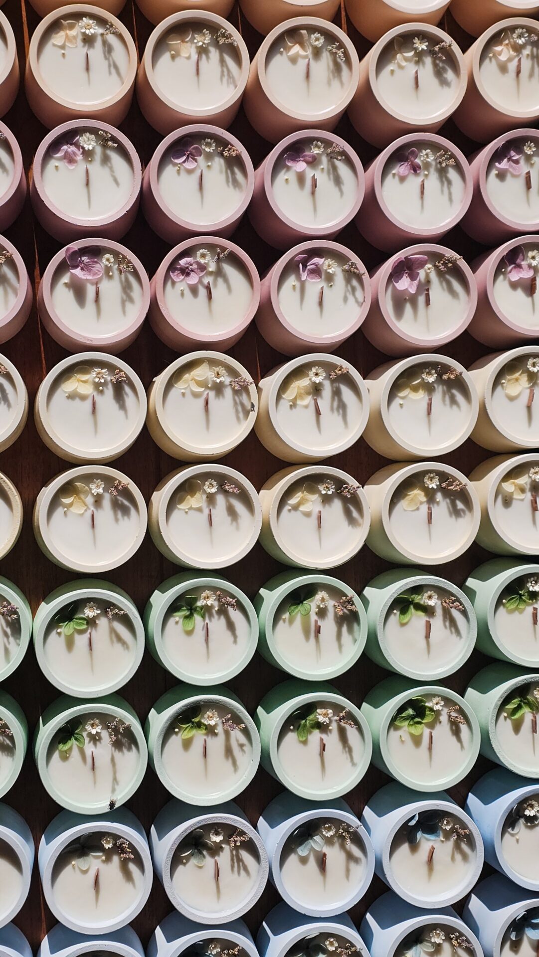 Candela con Semi di Fiori - immagine 11