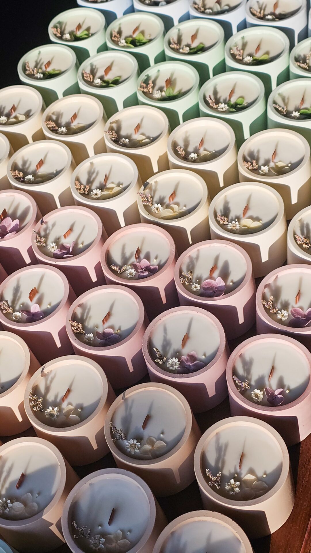 Candela con Semi di Fiori - immagine 6