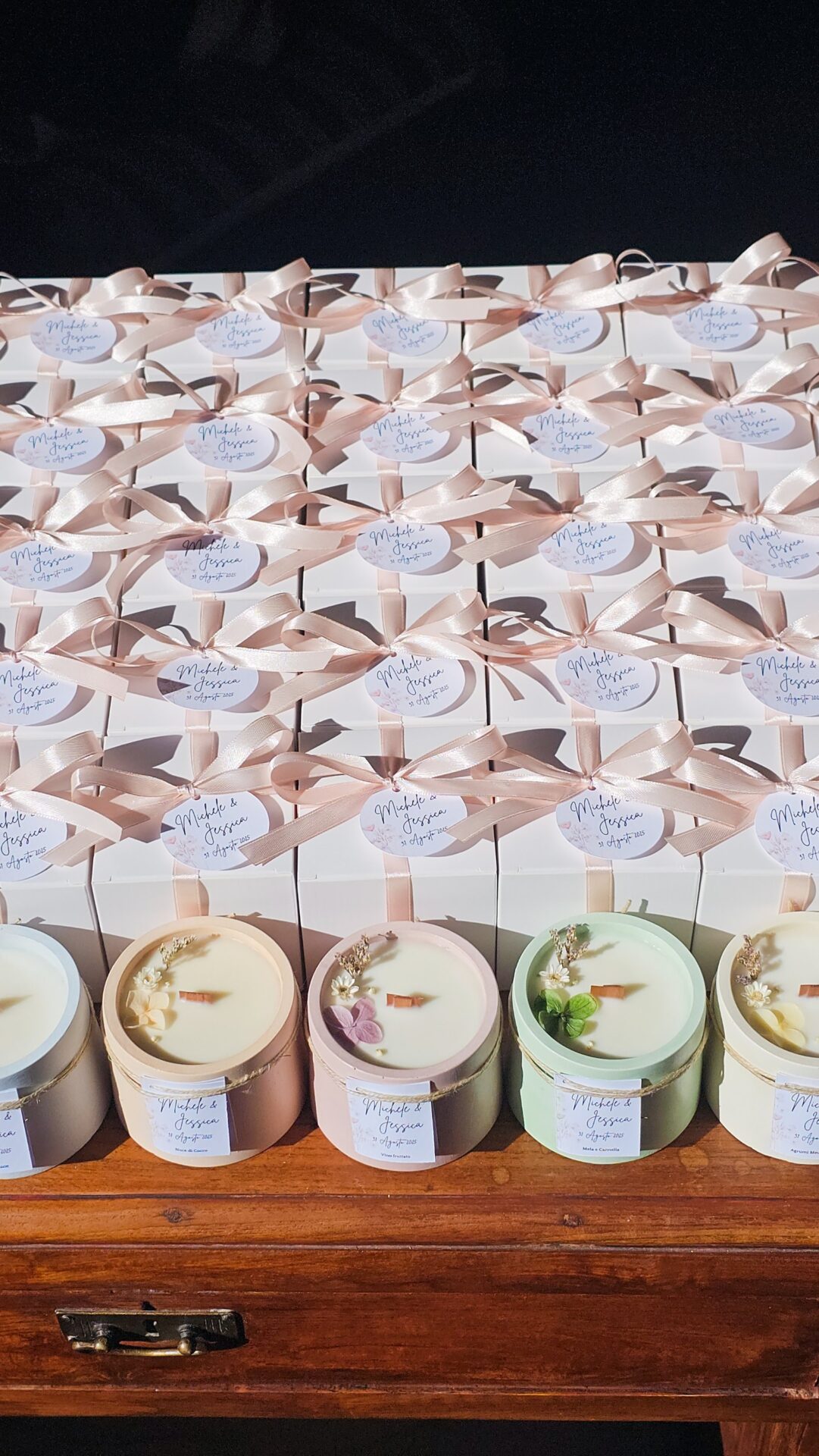 Candela con Semi di Fiori - immagine 8