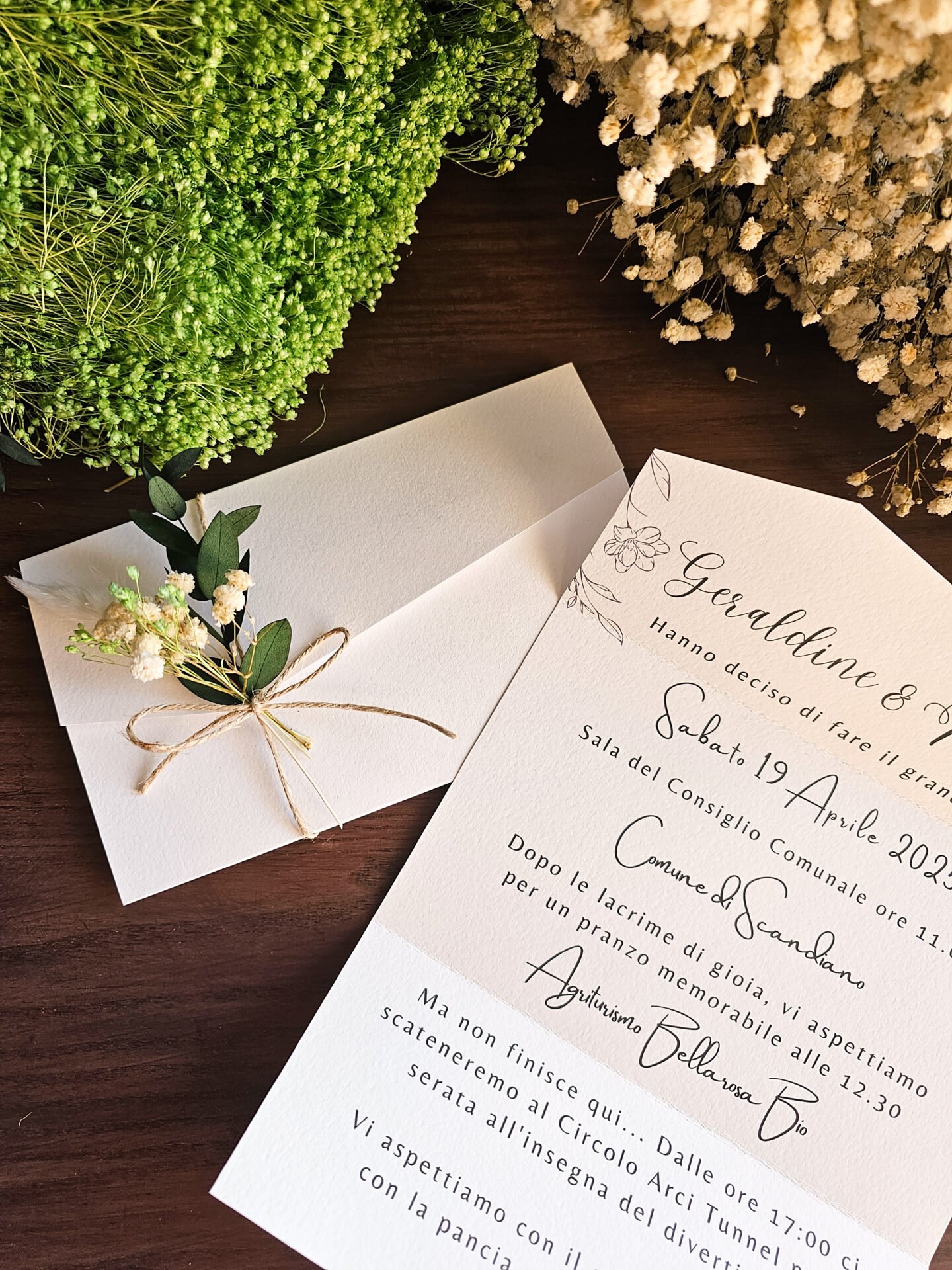 partecipazione di matrimonio