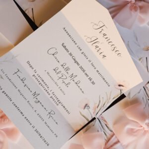 Partecipazione di matrimonio All in One